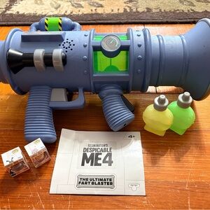 Illumination's Despicable Me 4 Ultimate Fart Blaster Toy with bonus Bitty Pops